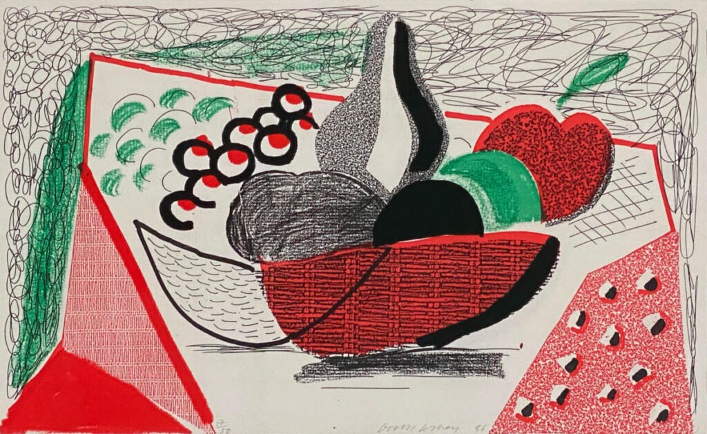 David Hockney - Apples Pears & Grapes