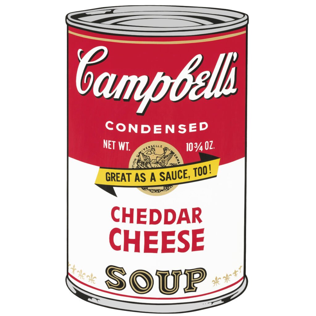 Andy Warhol - Campbell’s Soup Cans II: Cheddar Cheese 63