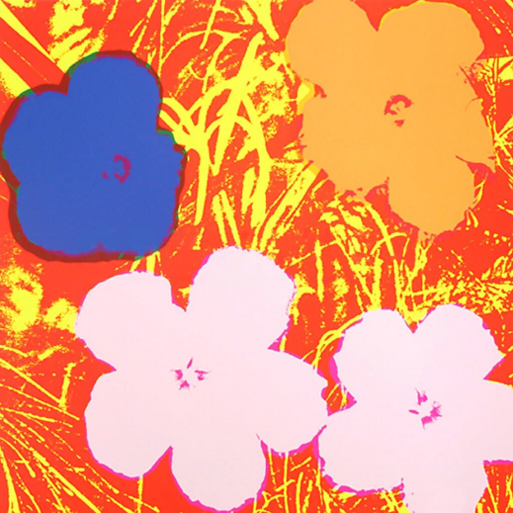 Andy Warhol - Flowers 69