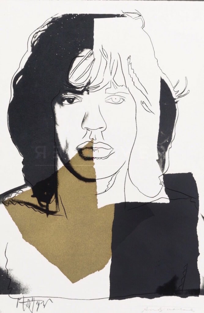 Andy Warhol - Mick Jagger (FS II.146)