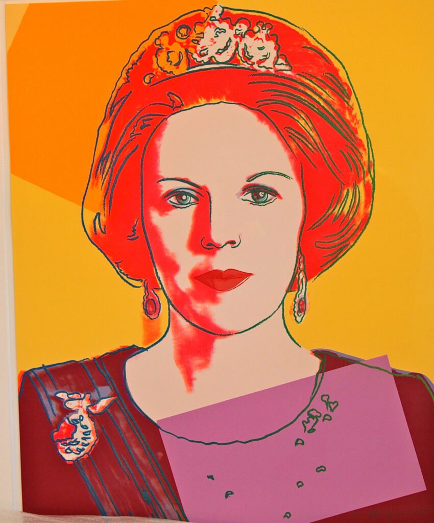 Andy Warhol - Queen Beatrix of The Netherlands “Reigning Queens”