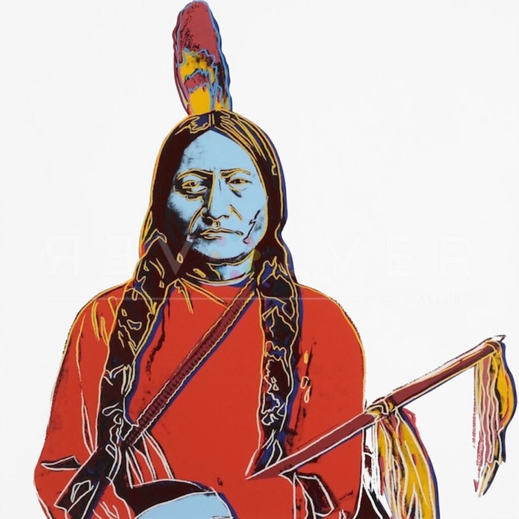 Andy Warhol - Sitting Bull A70