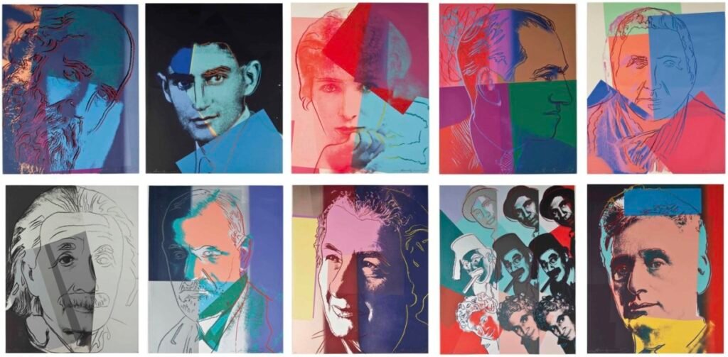 Andy Warhol - Ten Portraits Of Jews Of The Twentieth Century Complete Portfolio