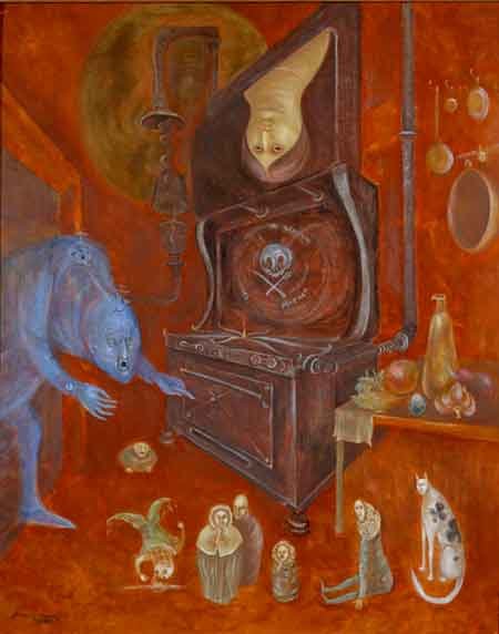 Leonora Carrington - "A Warning to Mother"