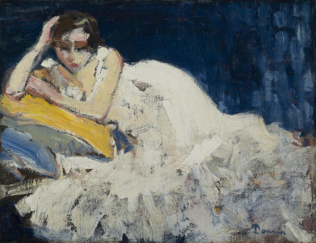 Kees van Dongen - Femme couchée (Guus Van Dongen)