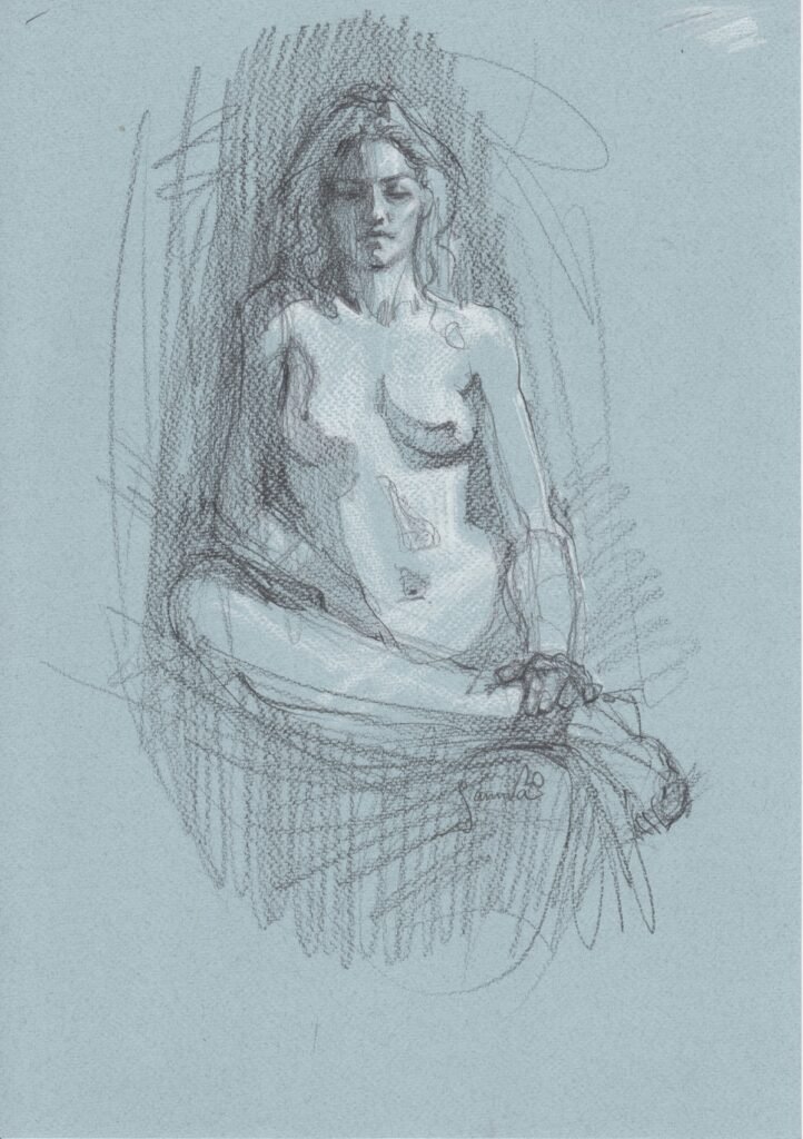 Samira Yanushkova - Nude art