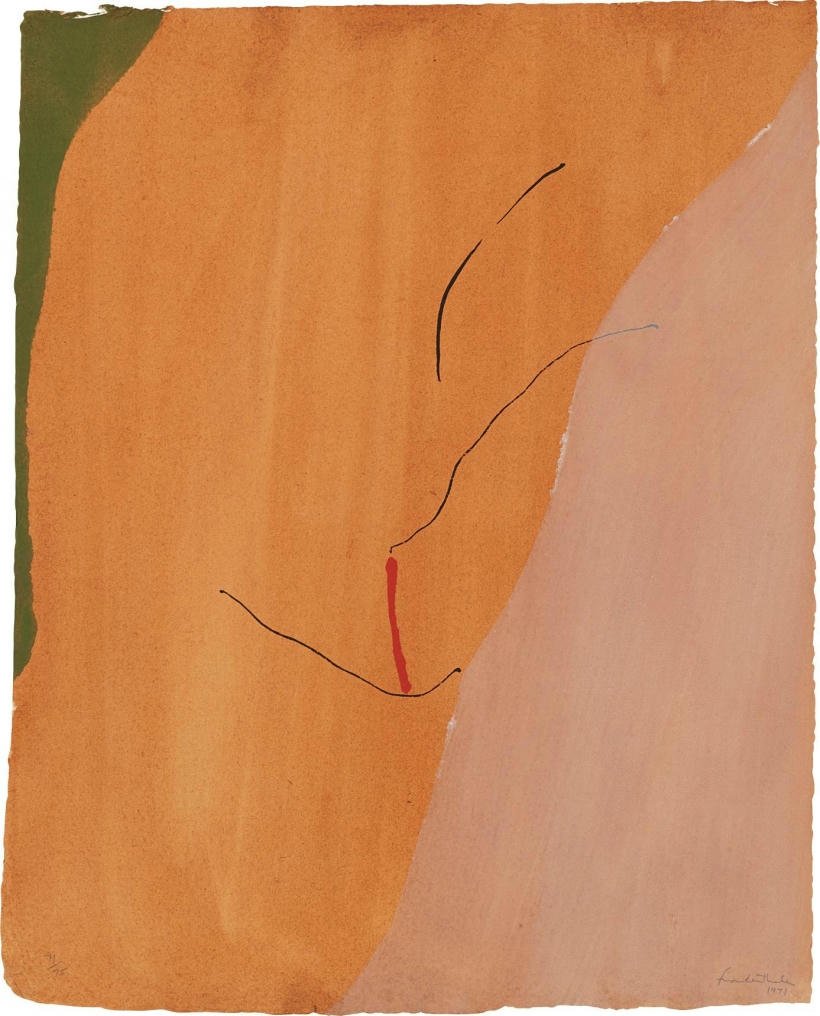 Helen Frankenthaler - Sanguine Mood