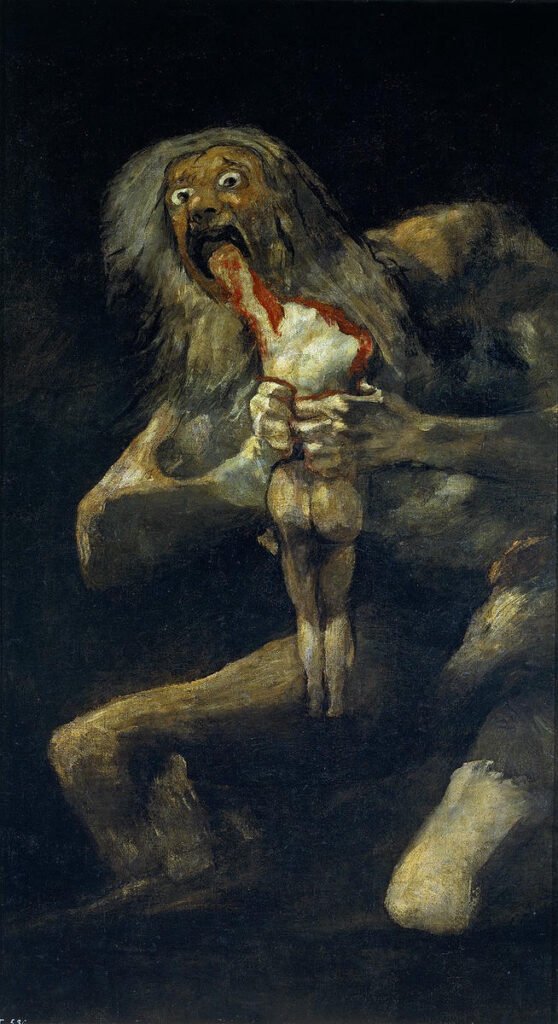 Francisco de Goya - Saturn Devouring His Son