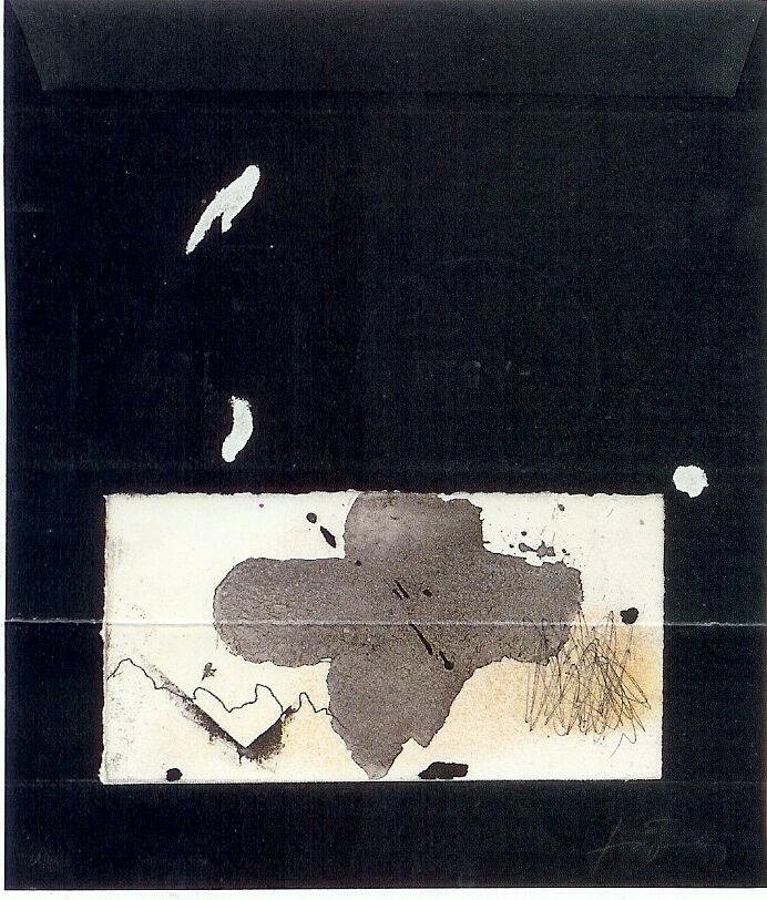 Antoni Tàpies - Sobre negre