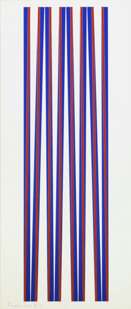 Bridget Riley - "Stripes"