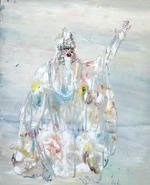 Allison Schulnik - "White Visitor #2"